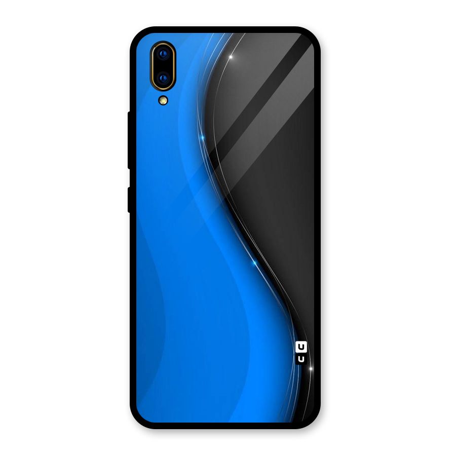 Flowing Colors Glass Back Case for Vivo V11 Pro
