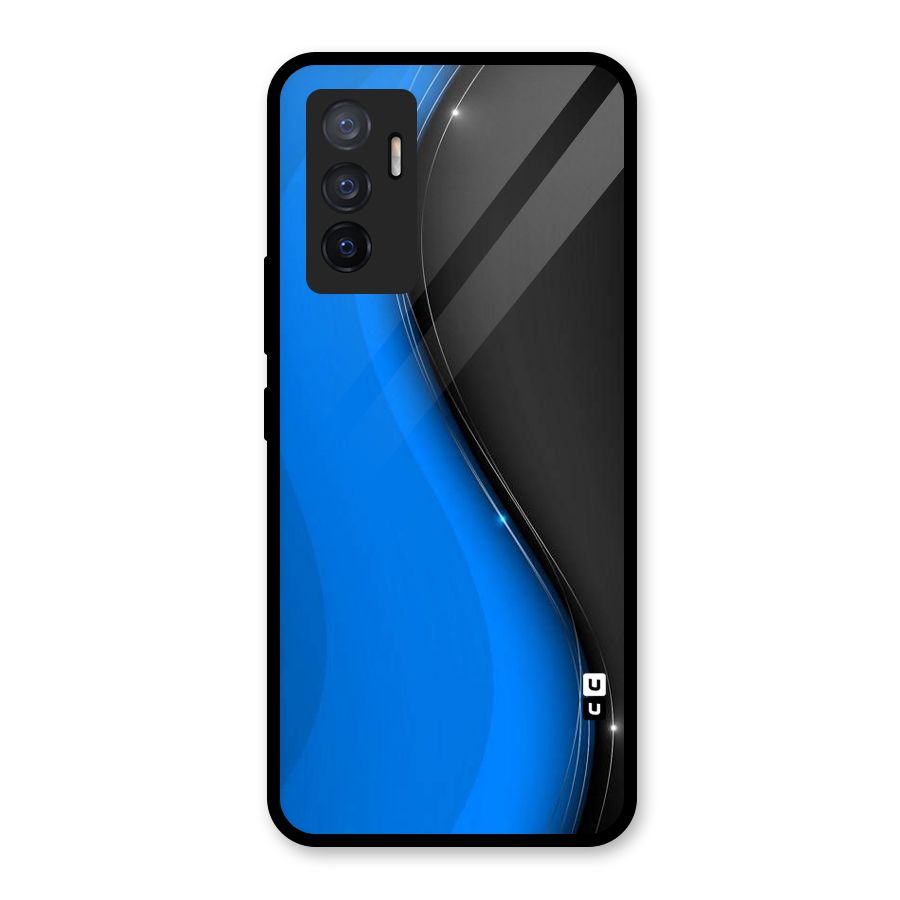 Flowing Colors Glass Back Case for Vivo V23e