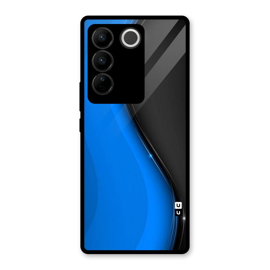 Flowing Colors Glass Back Case for Vivo V27