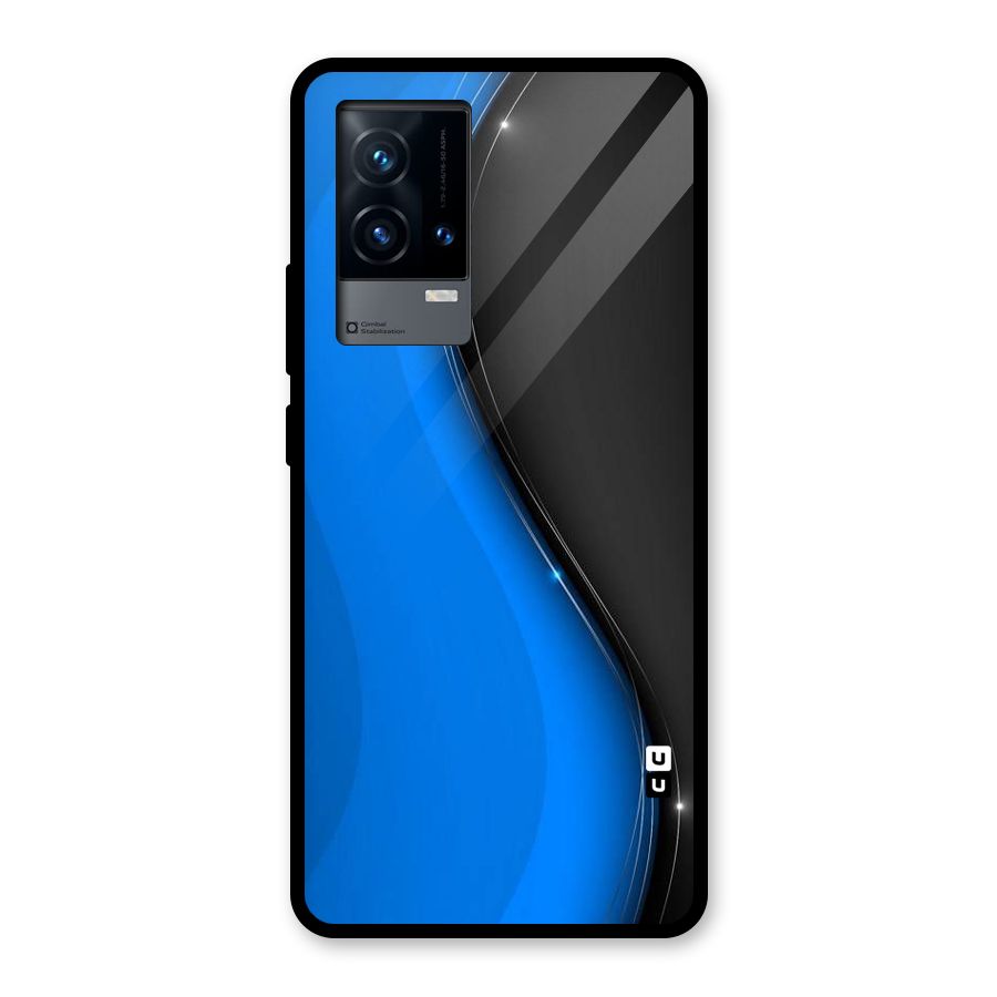 Flowing Colors Glass Back Case for iQOO 9 5G