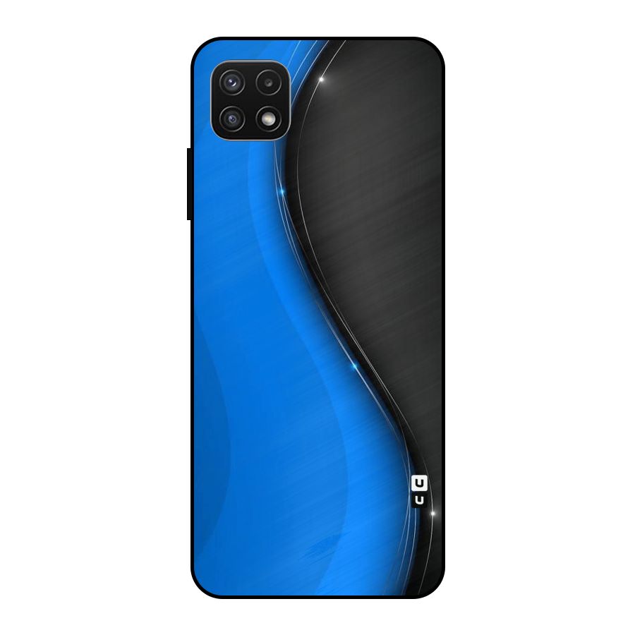 Flowing Colors Metal Back Case for Galaxy A22 5G