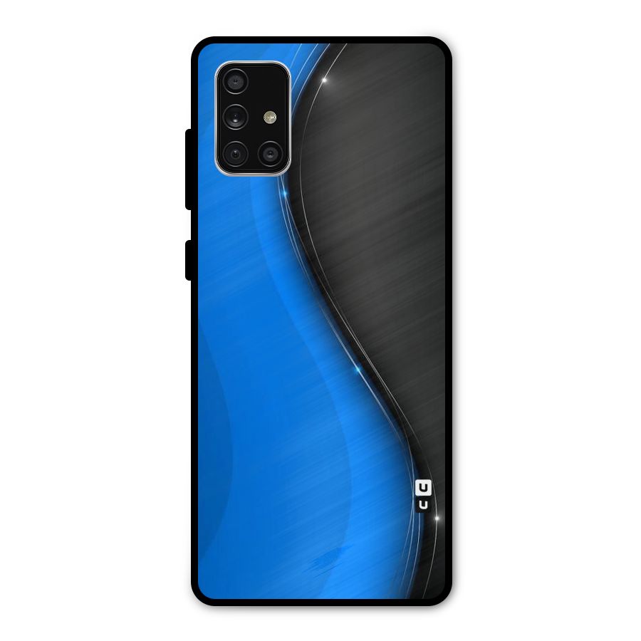 Flowing Colors Metal Back Case for Galaxy A71