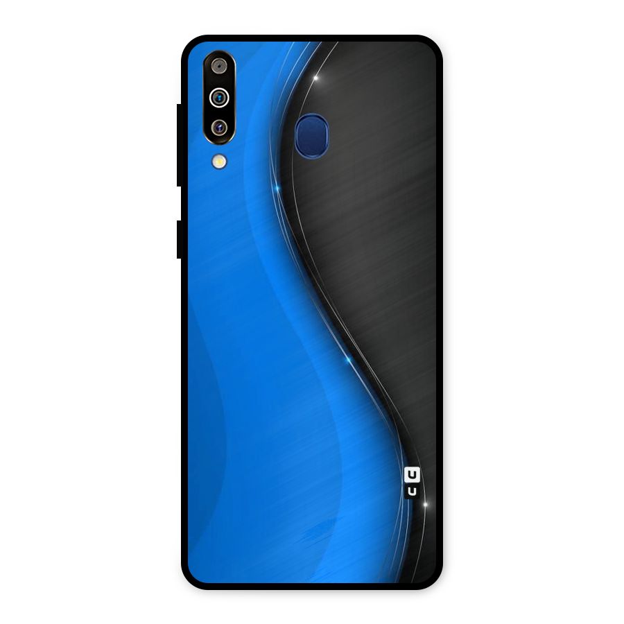 Flowing Colors Metal Back Case for Galaxy M30