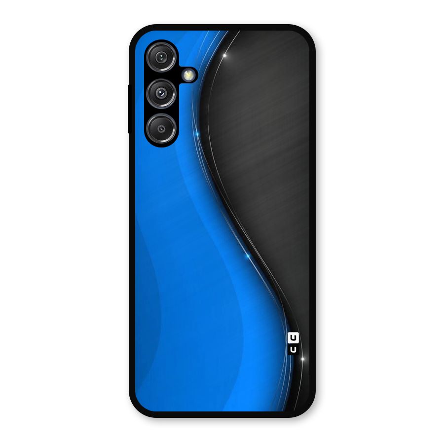Flowing Colors Metal Back Case for Galaxy M34 5G