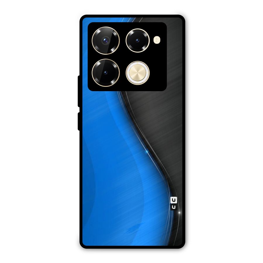 Flowing Colors Metal Back Case for Infinix Note 40 Pro