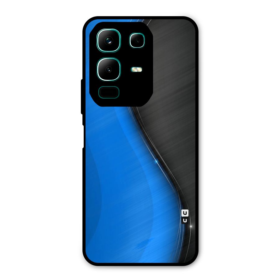 Flowing Colors Metal Back Case for Infinix Note 50x