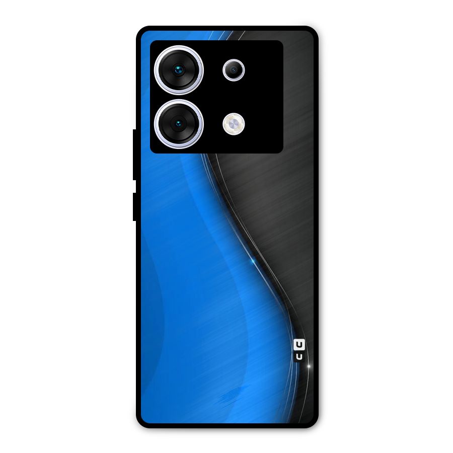Flowing Colors Metal Back Case for Infinix Zero 30 5G