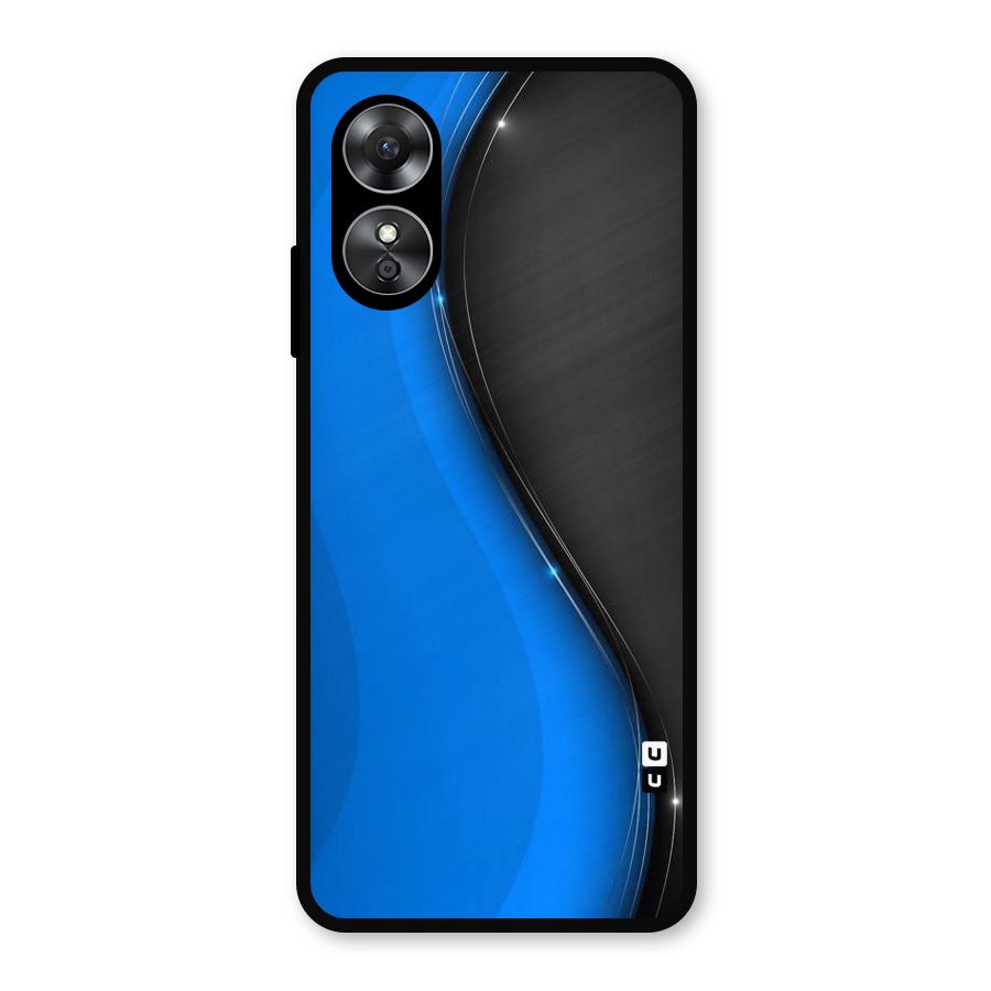 Flowing Colors Metal Back Case for Oppo A17
