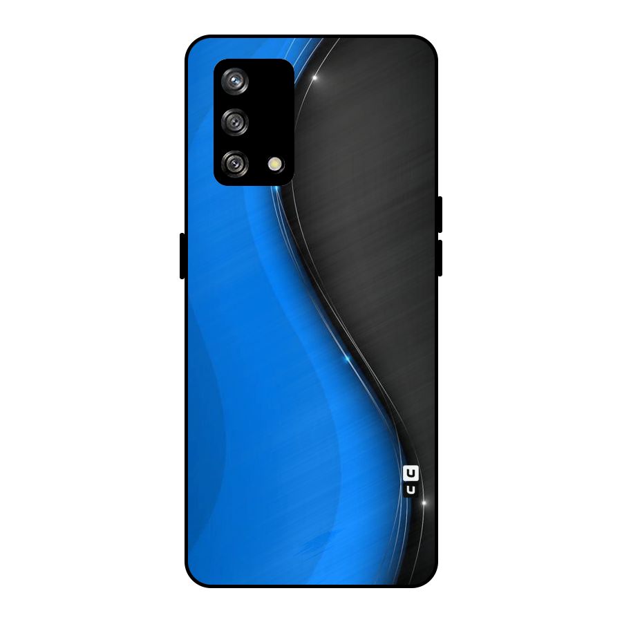 Flowing Colors Metal Back Case for Oppo F19