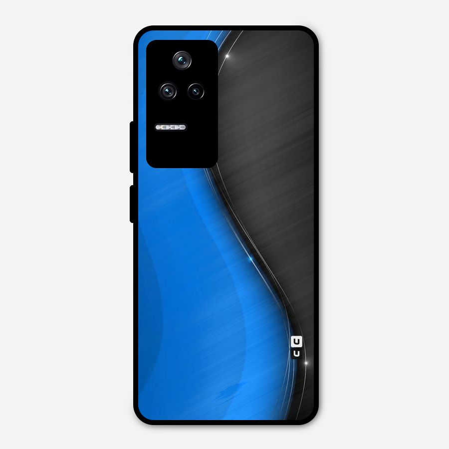 Flowing Colors Metal Back Case for Poco F4 5G