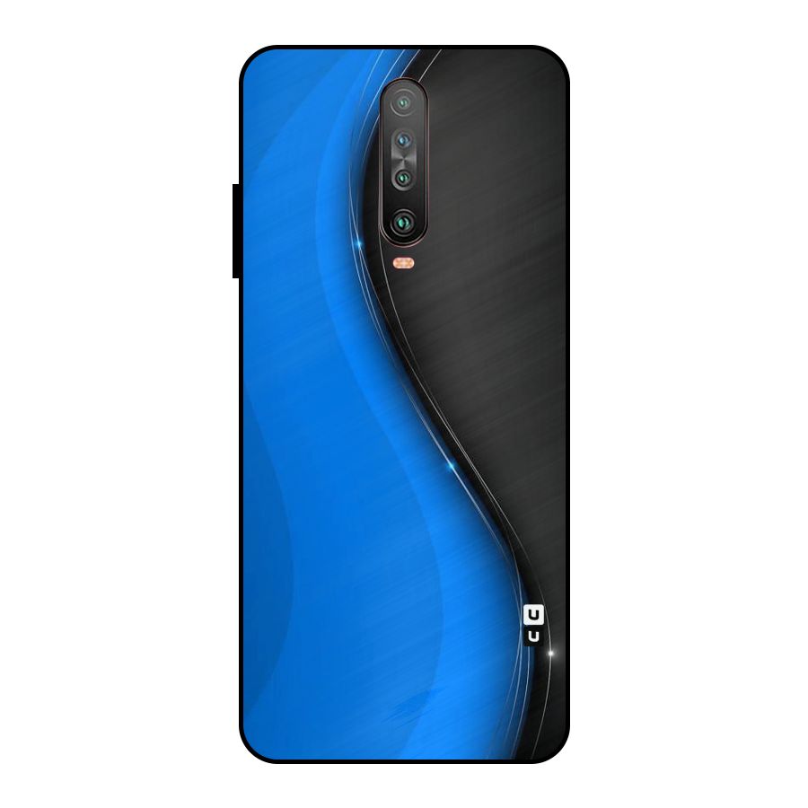 Flowing Colors Metal Back Case for Poco X2