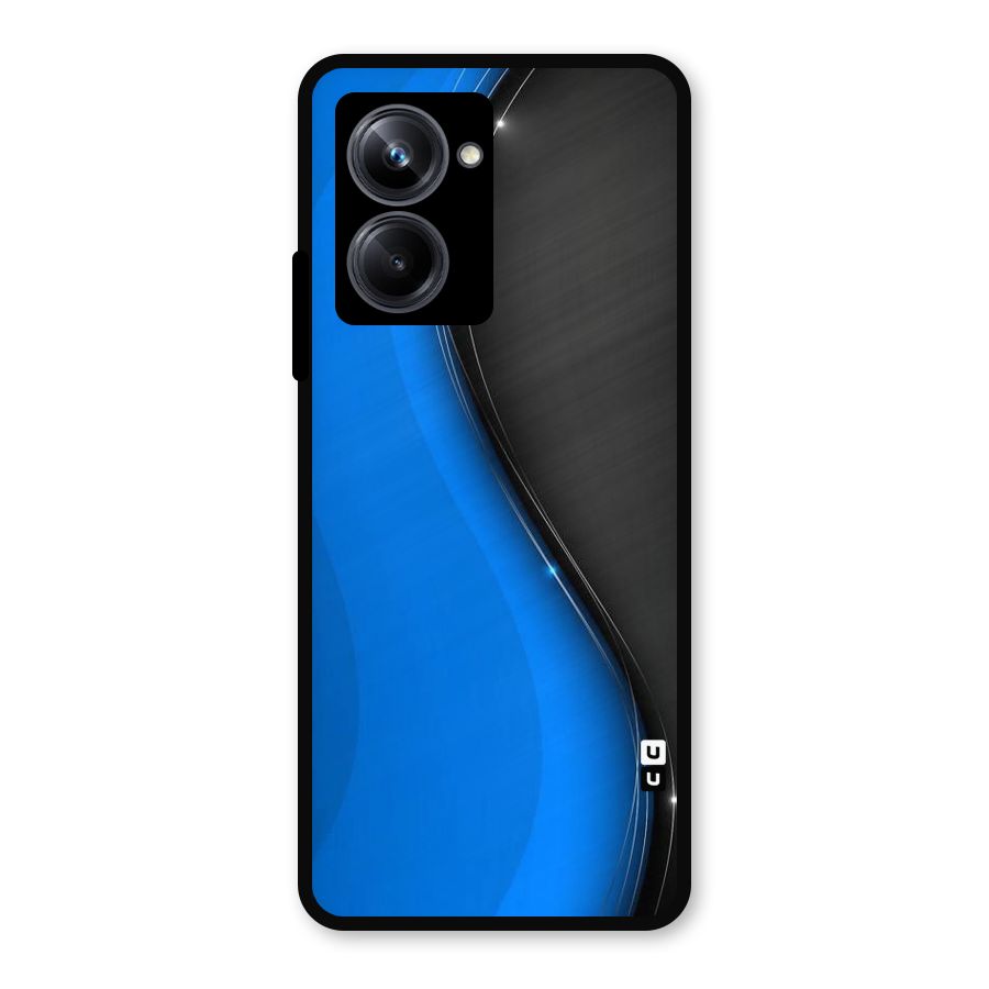 Flowing Colors Metal Back Case for Realme 10 Pro