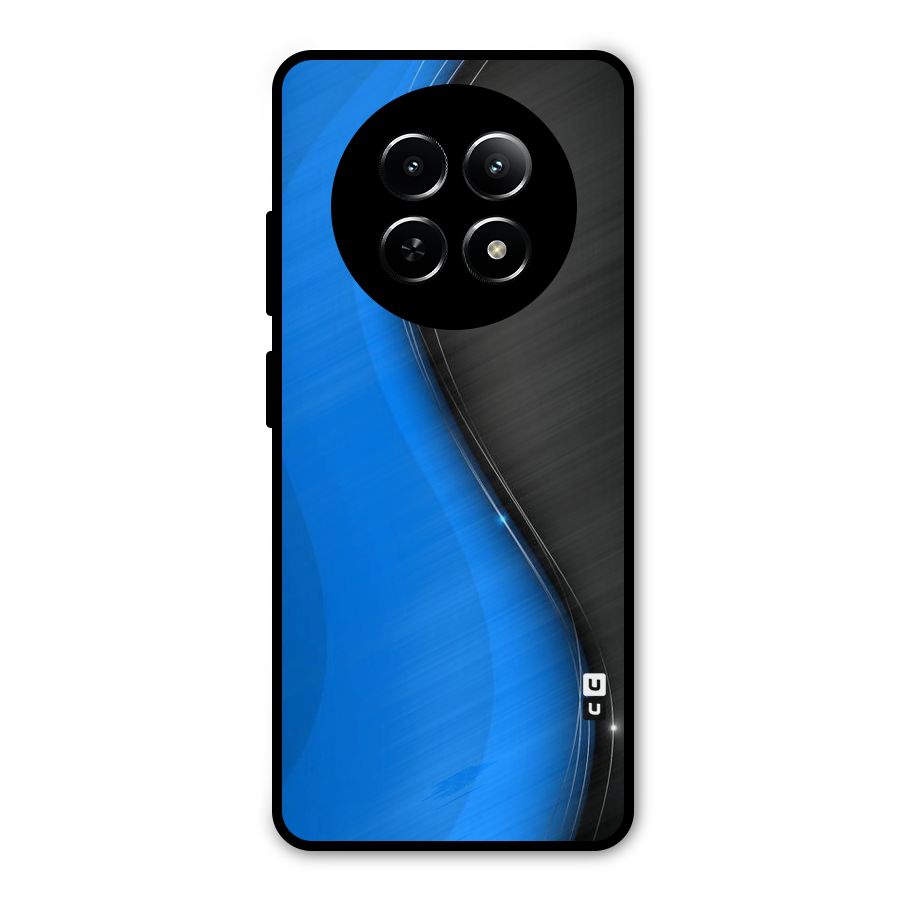 Flowing Colors Metal Back Case for Realme 12x 5G
