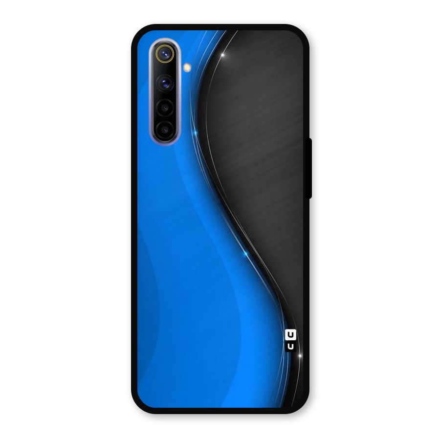 Flowing Colors Metal Back Case for Realme 6