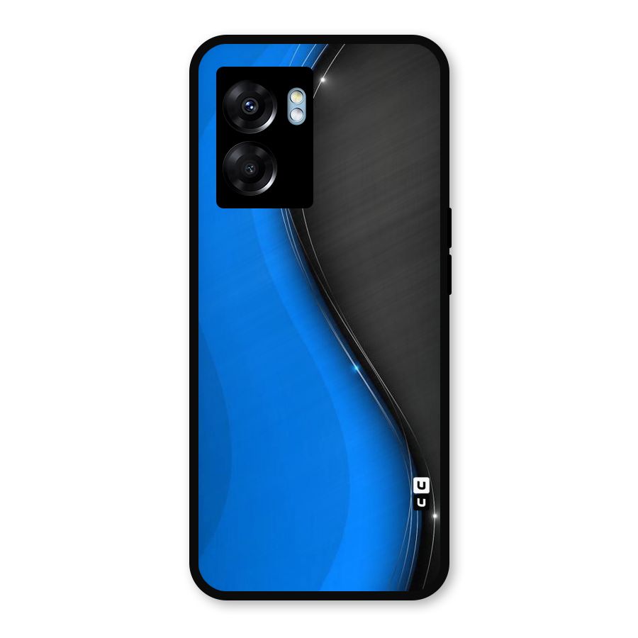 Flowing Colors Metal Back Case for Realme Narzo 50 5G