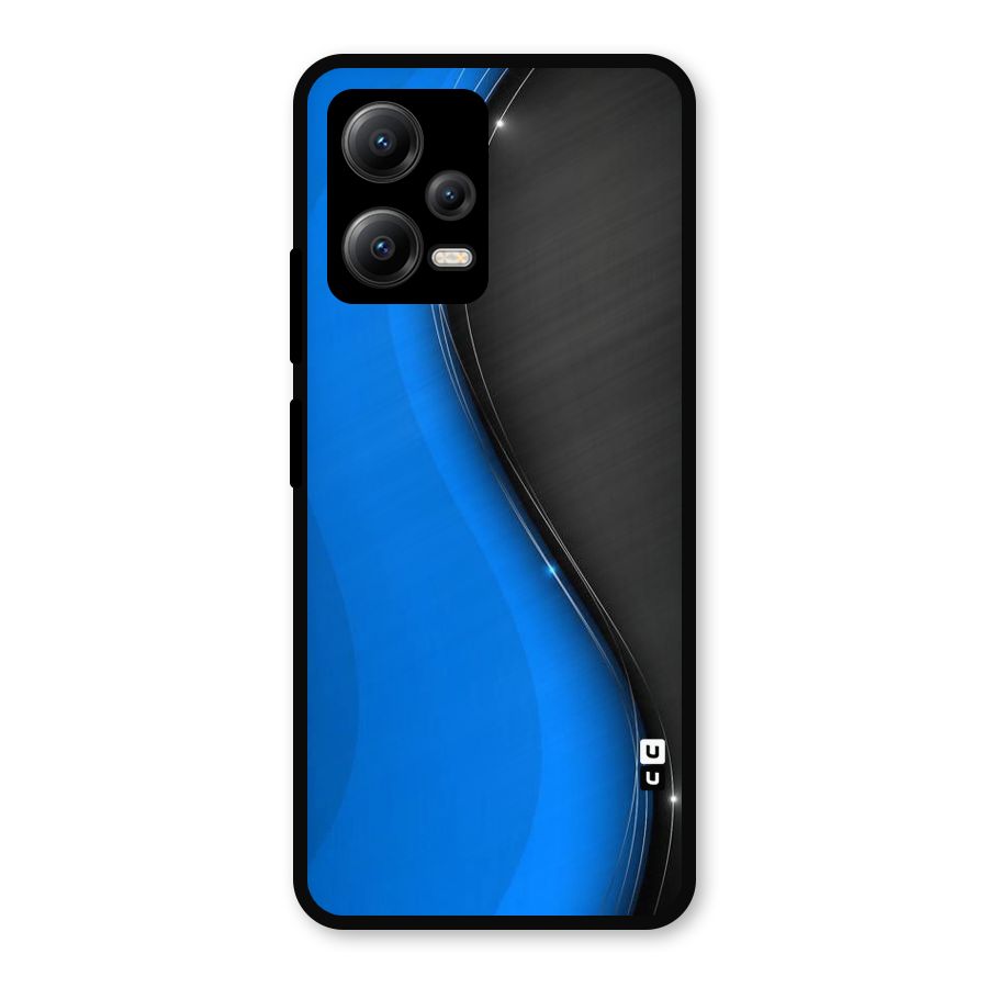 Flowing Colors Metal Back Case for Redmi Note 12 5G