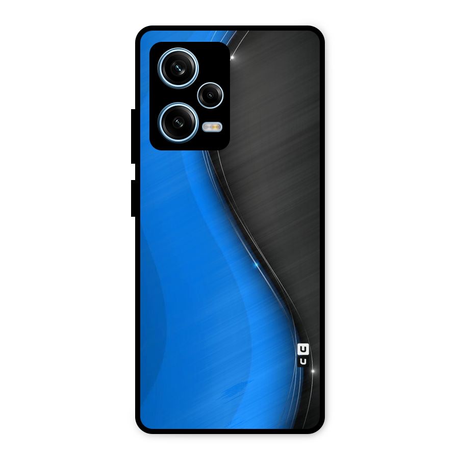 Flowing Colors Metal Back Case for Redmi Note 12 Pro