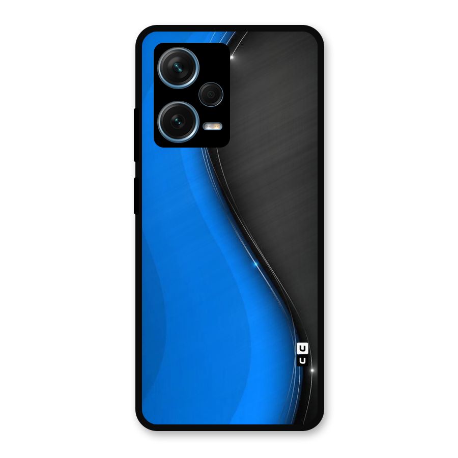 Flowing Colors Metal Back Case for Redmi Note 12 Pro Plus 5G