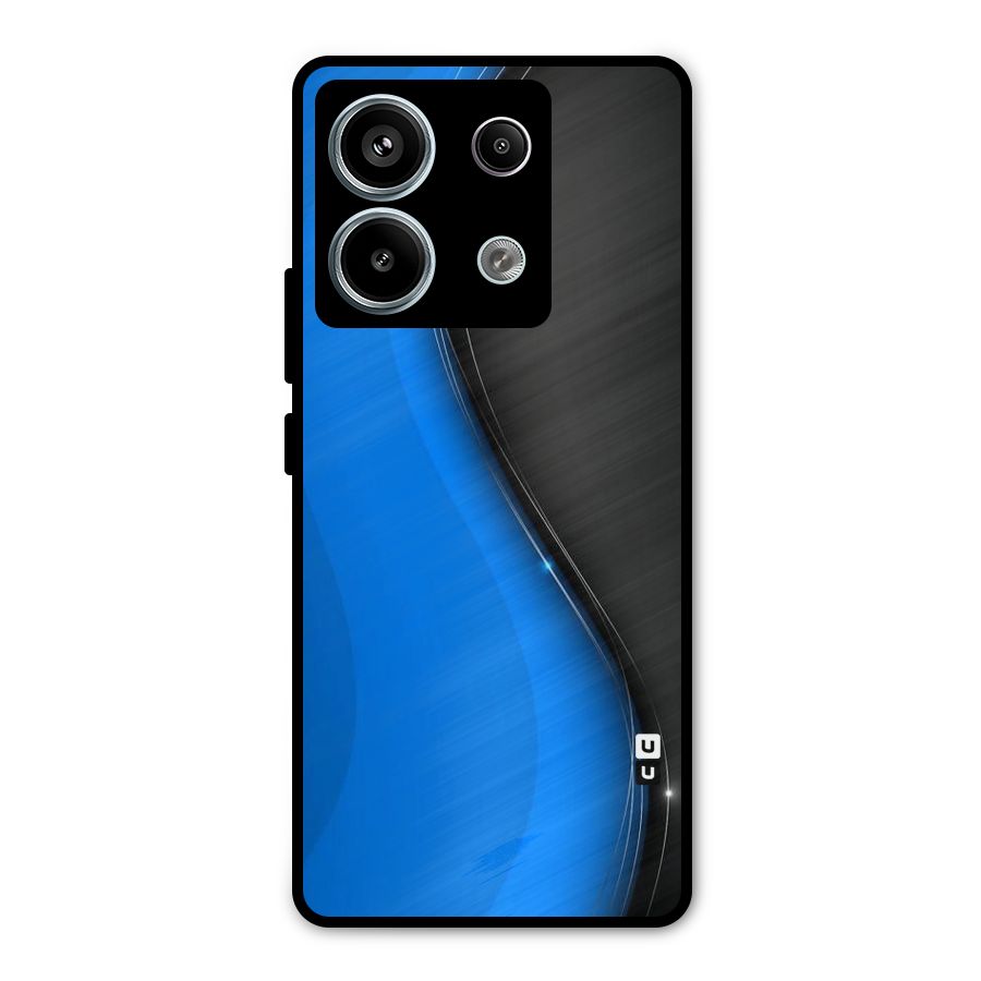 Flowing Colors Metal Back Case for Redmi Note 13 Pro 5G