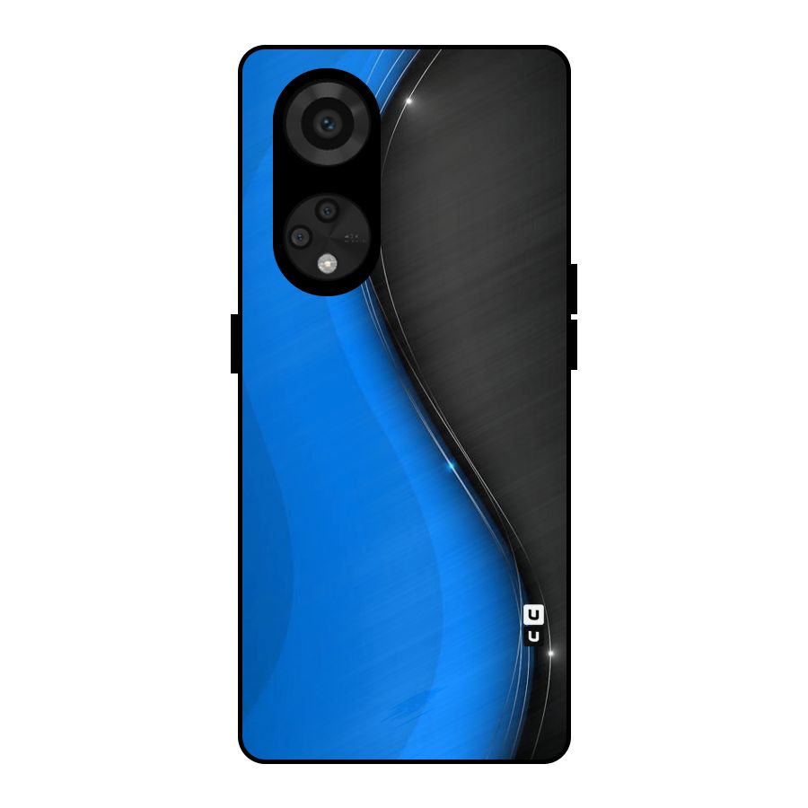 Flowing Colors Metal Back Case for Reno8 T 5G