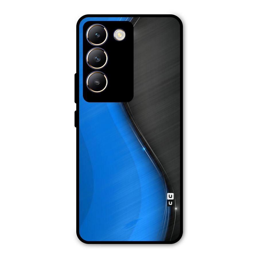 Flowing Colors Metal Back Case for Vivo T3 5G