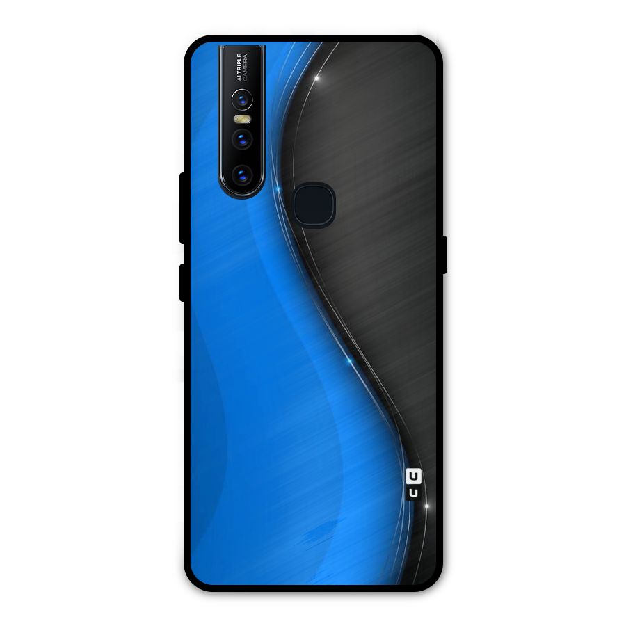 Flowing Colors Metal Back Case for Vivo V15