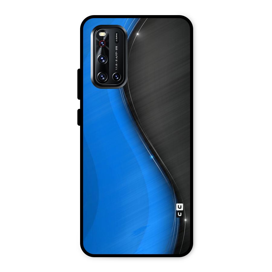 Flowing Colors Metal Back Case for Vivo V19