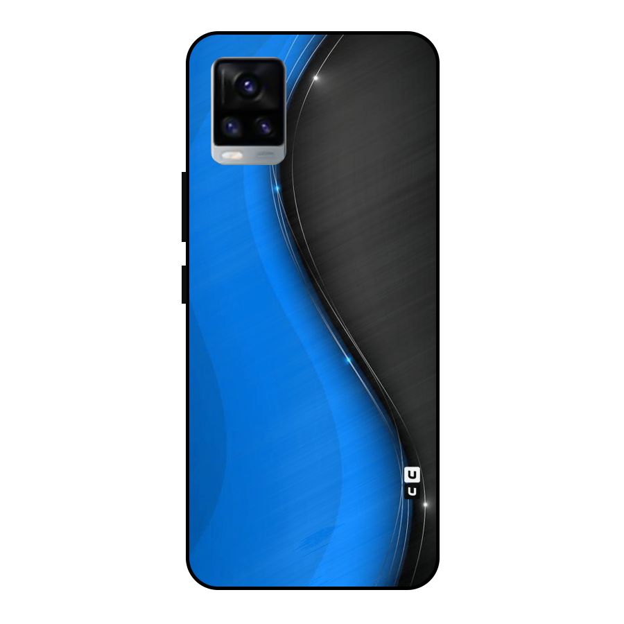 Flowing Colors Metal Back Case for Vivo V20 2021
