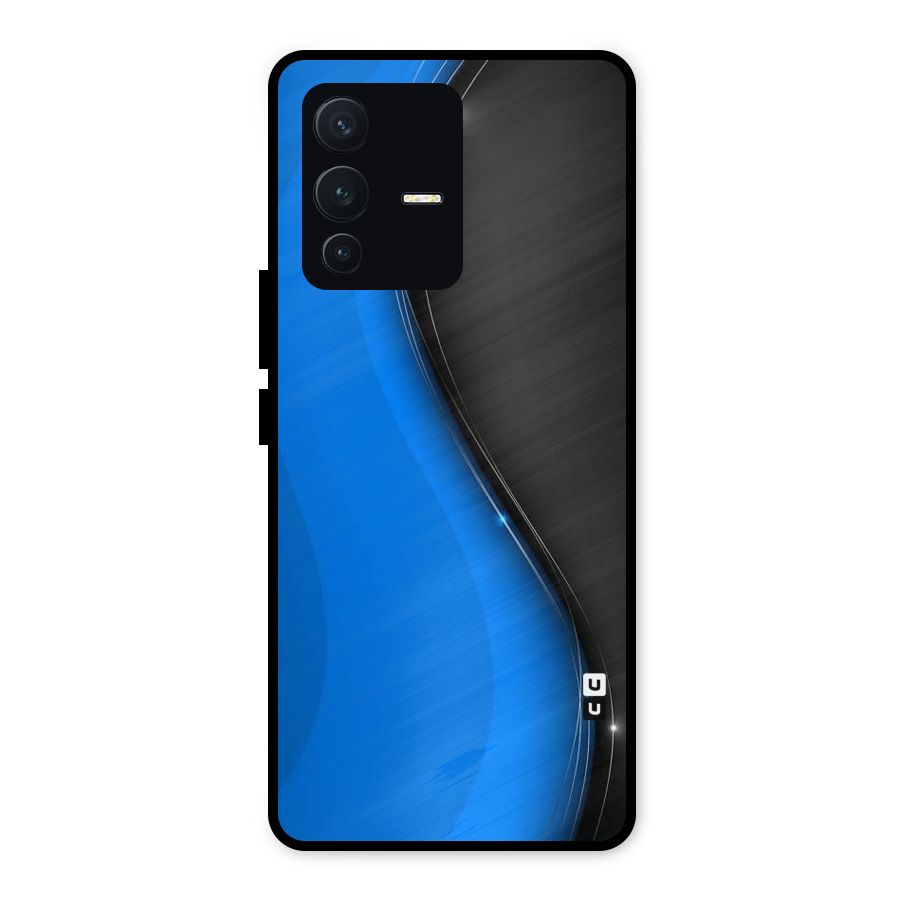 Flowing Colors Metal Back Case for Vivo V23 5G