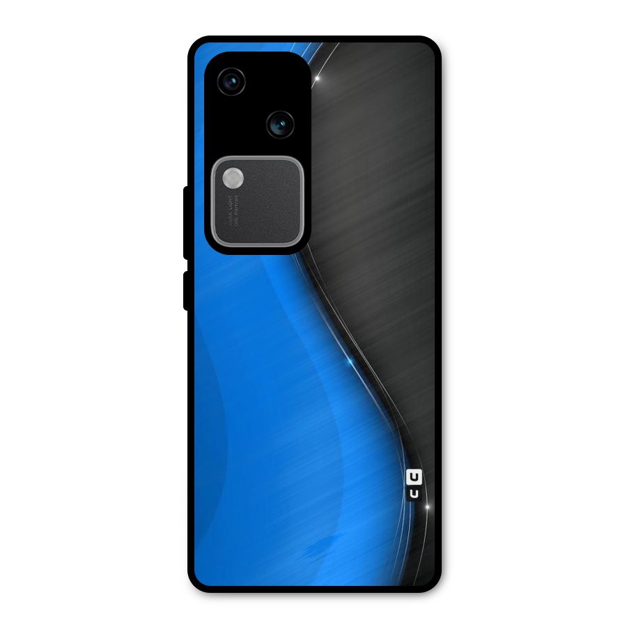Flowing Colors Metal Back Case for Vivo V30
