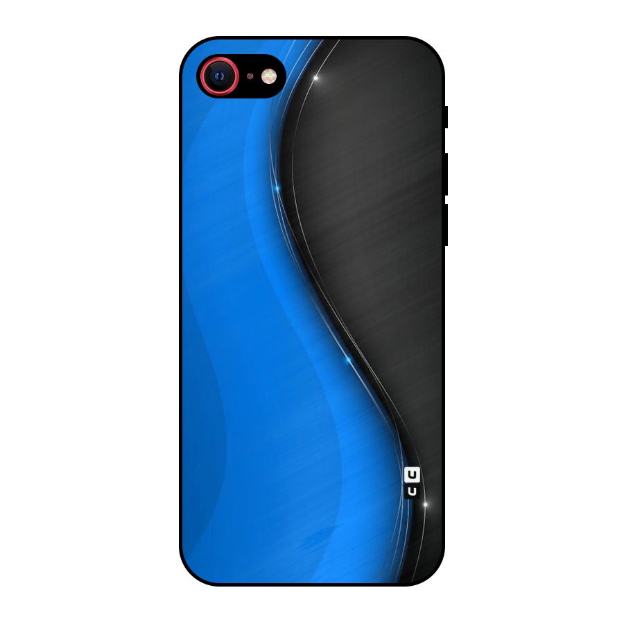 Flowing Colors Metal Back Case for iPhone 7