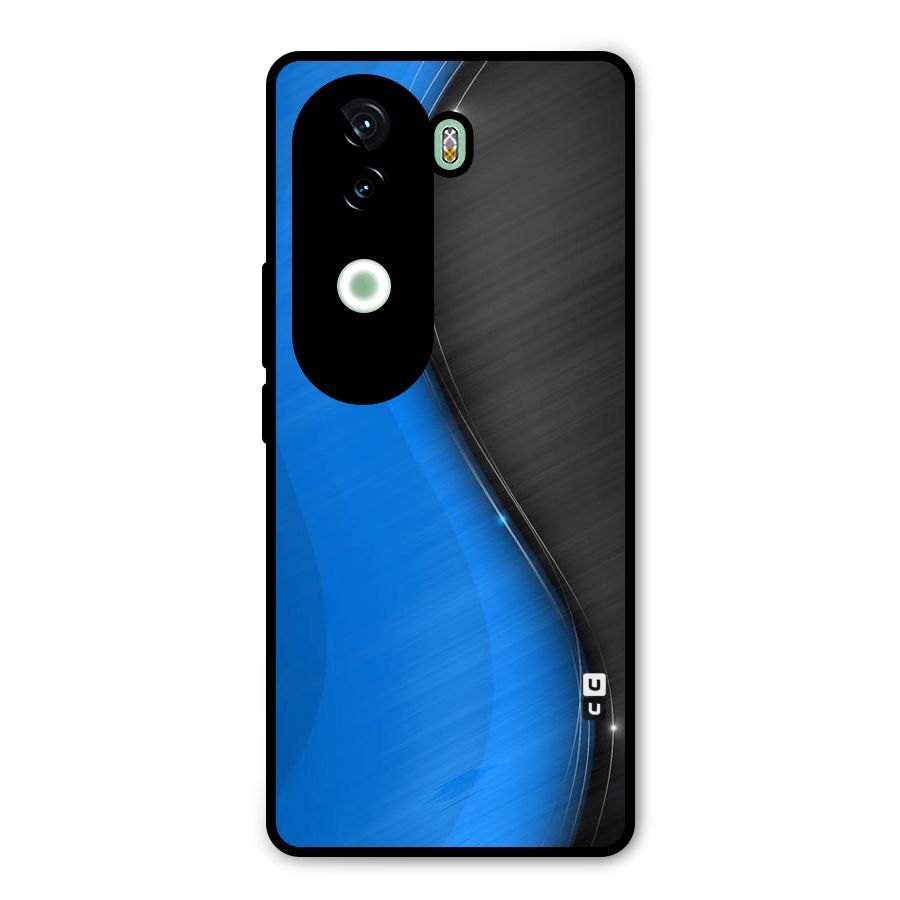 Flowing Colors Metal Back Case for iQOO Z9s