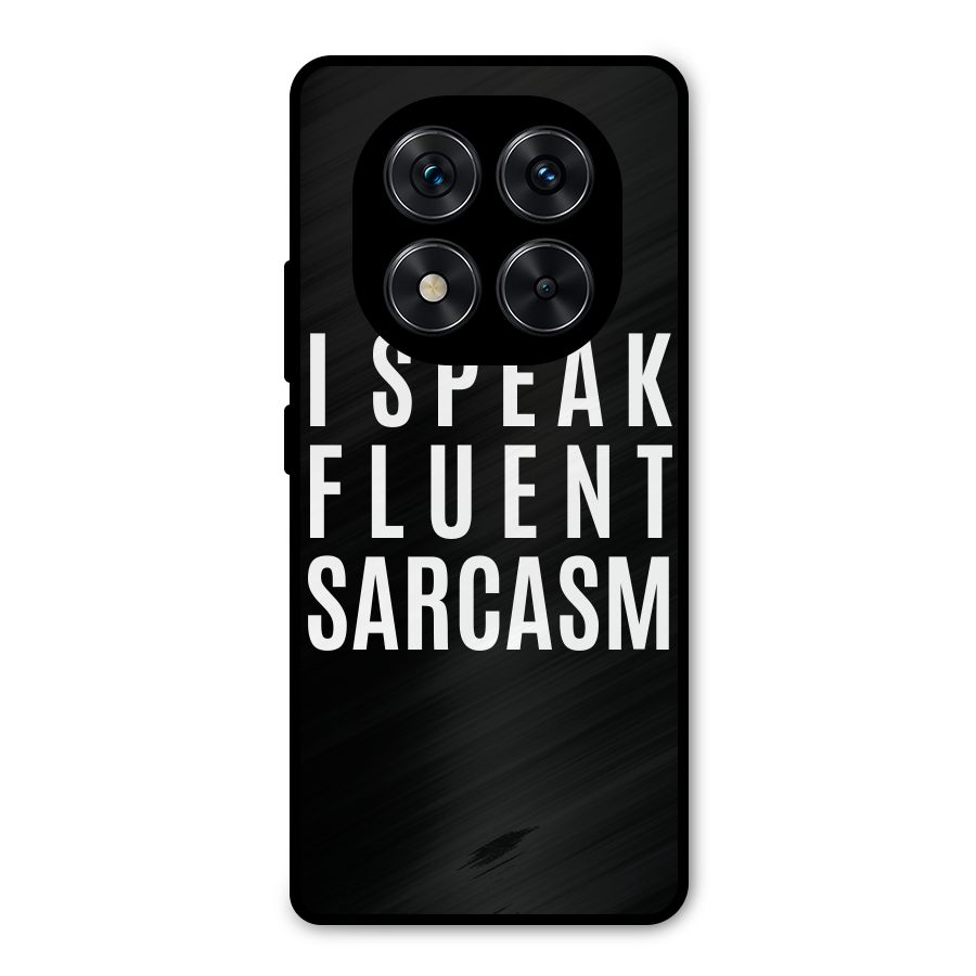 Fluent Sarcasm Metal Back Case for Poco X7