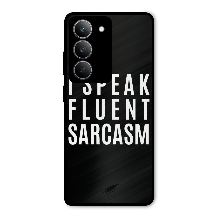 Fluent Sarcasm Metal Back Case for Realme 14x