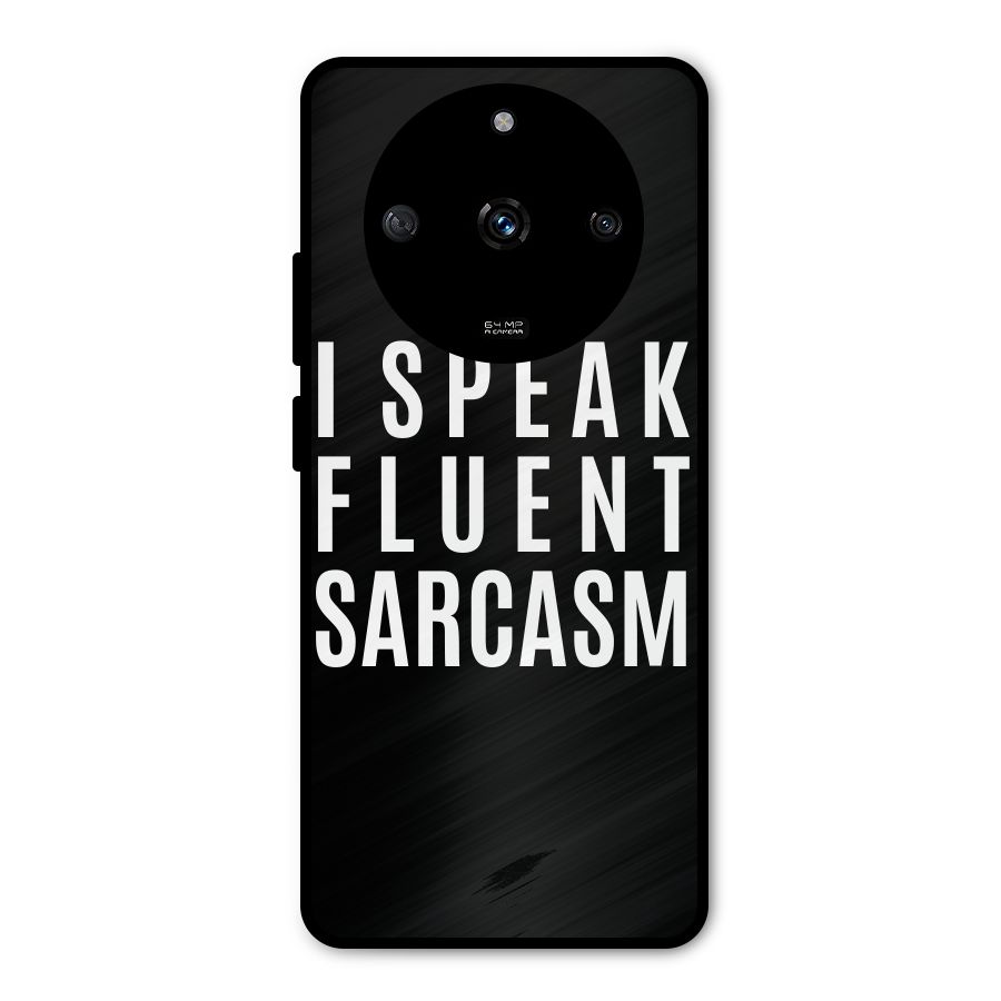 Fluent Sarcasm Metal Back Case for Realme Narzo 60 5G