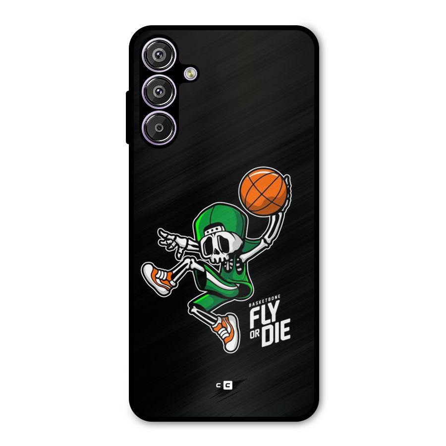 Fly Or Die Metal Back Case for Galaxy F15