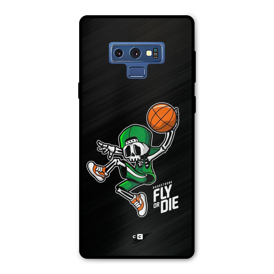 Fly Or Die Metal Back Case for Galaxy Note 9