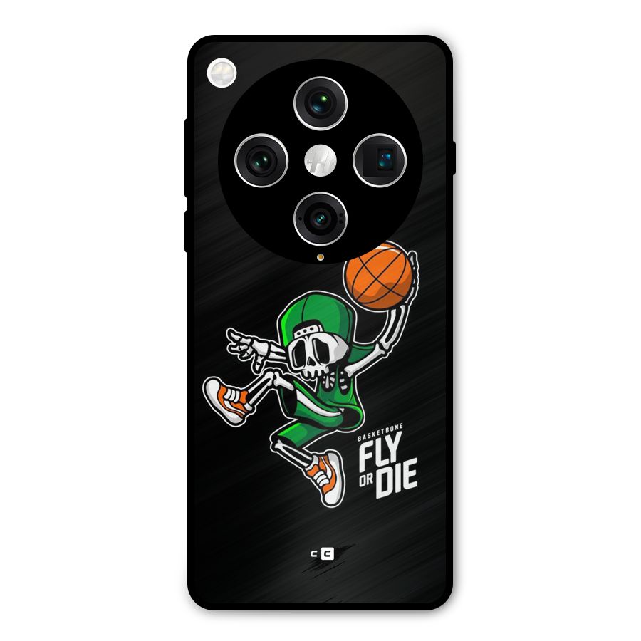 Fly Or Die Metal Back Case for Oppo Find X8 Pro