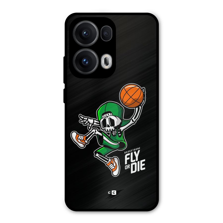 Fly Or Die Metal Back Case for Oppo Reno13 Pro