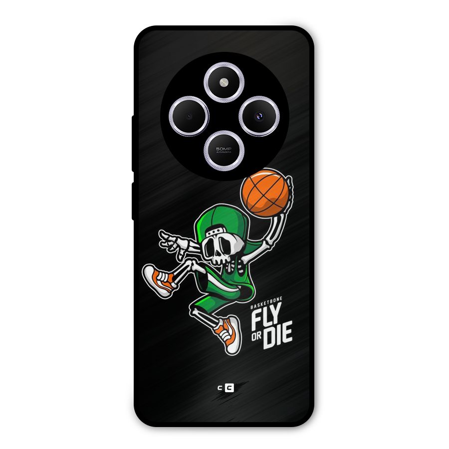 Fly Or Die Metal Back Case for Poco C75 5G