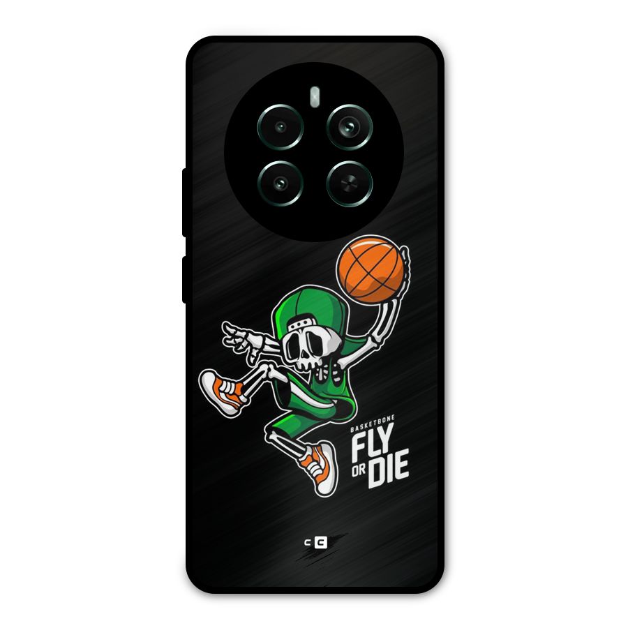 Fly Or Die Metal Back Case for Realme 12 Pro Plus