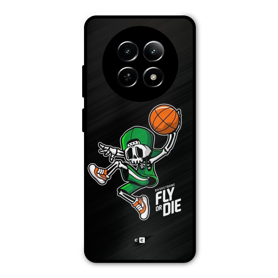 Fly Or Die Metal Back Case for Realme 12x 5G