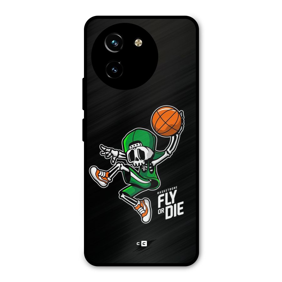 Fly Or Die Metal Back Case for Vivo T3x