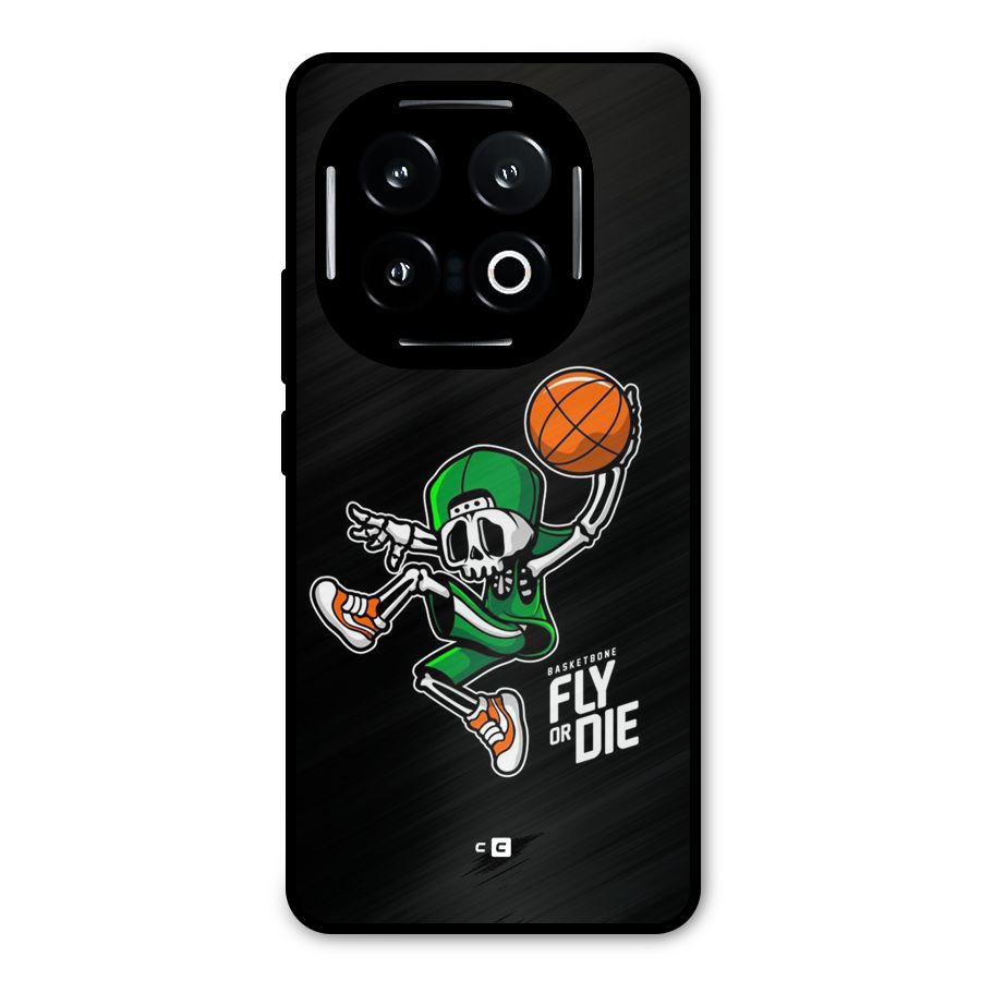 Fly Or Die Metal Back Case for iQOO 13