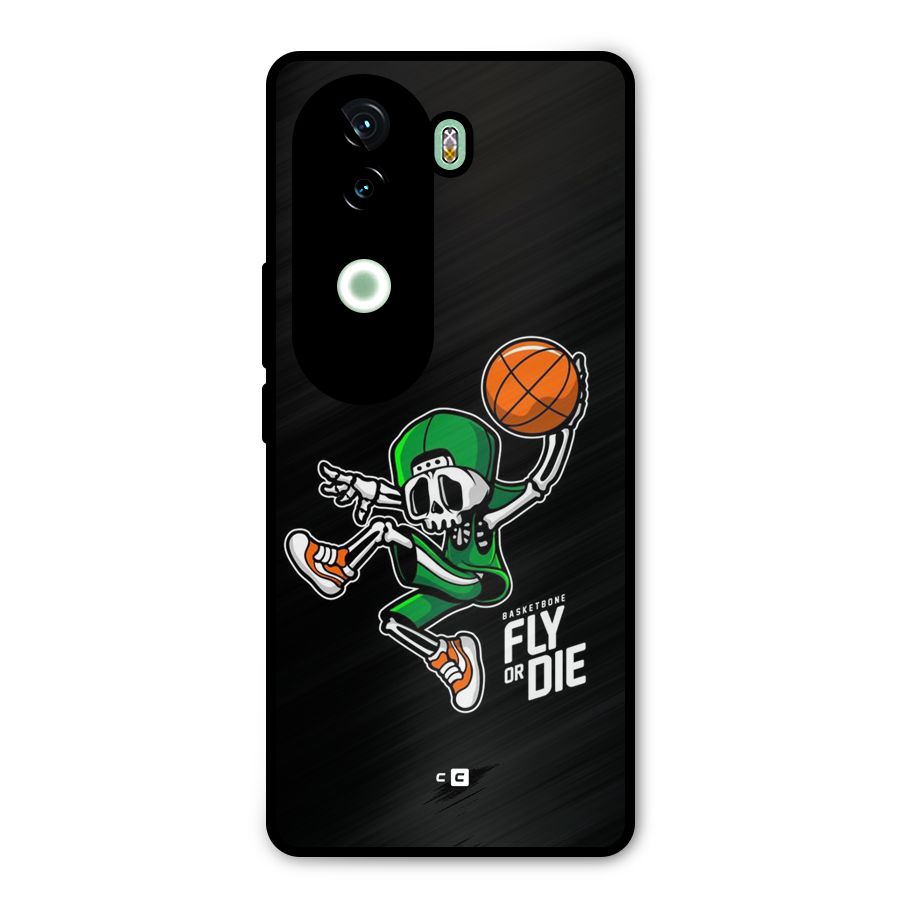Fly Or Die Metal Back Case for iQOO Z9s