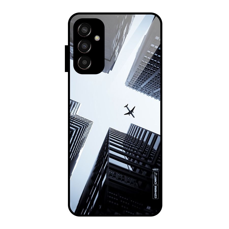 Fly Perspective Glass Back Case for Galaxy F13