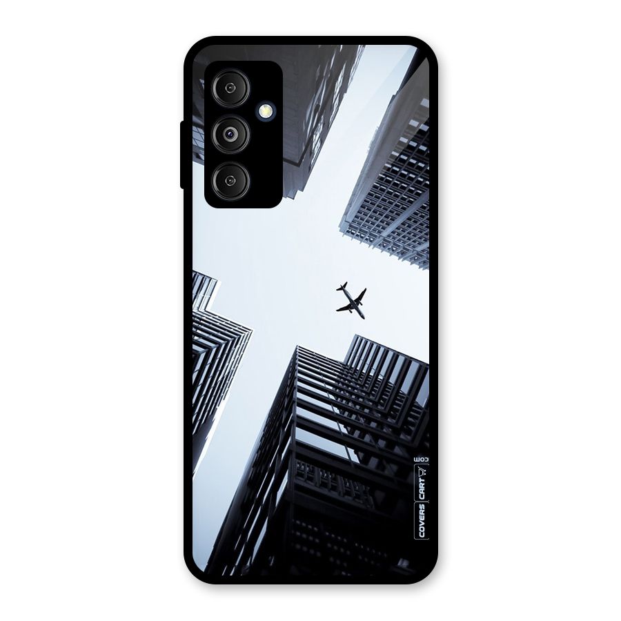Fly Perspective Glass Back Case for Galaxy M14 5G