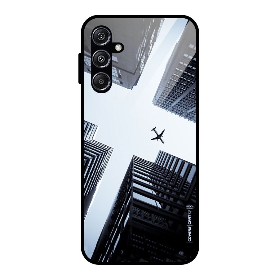 Fly Perspective Glass Back Case for Galaxy M34 5G