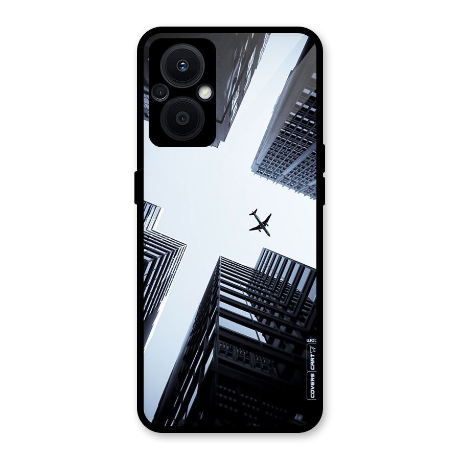 Fly Perspective Glass Back Case for Oppo F21s Pro 5G