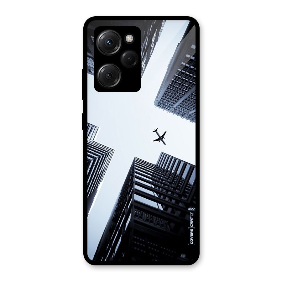 Fly Perspective Glass Back Case for Poco X5 Pro